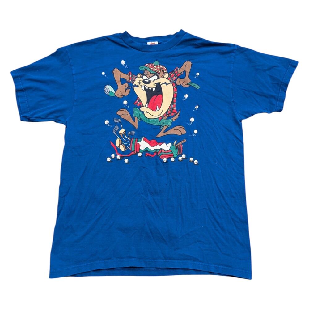 1997 Looney Tunes Tazmanian Devil Golfing T-shirt
